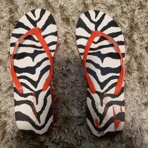 Calvin Klein flip flops